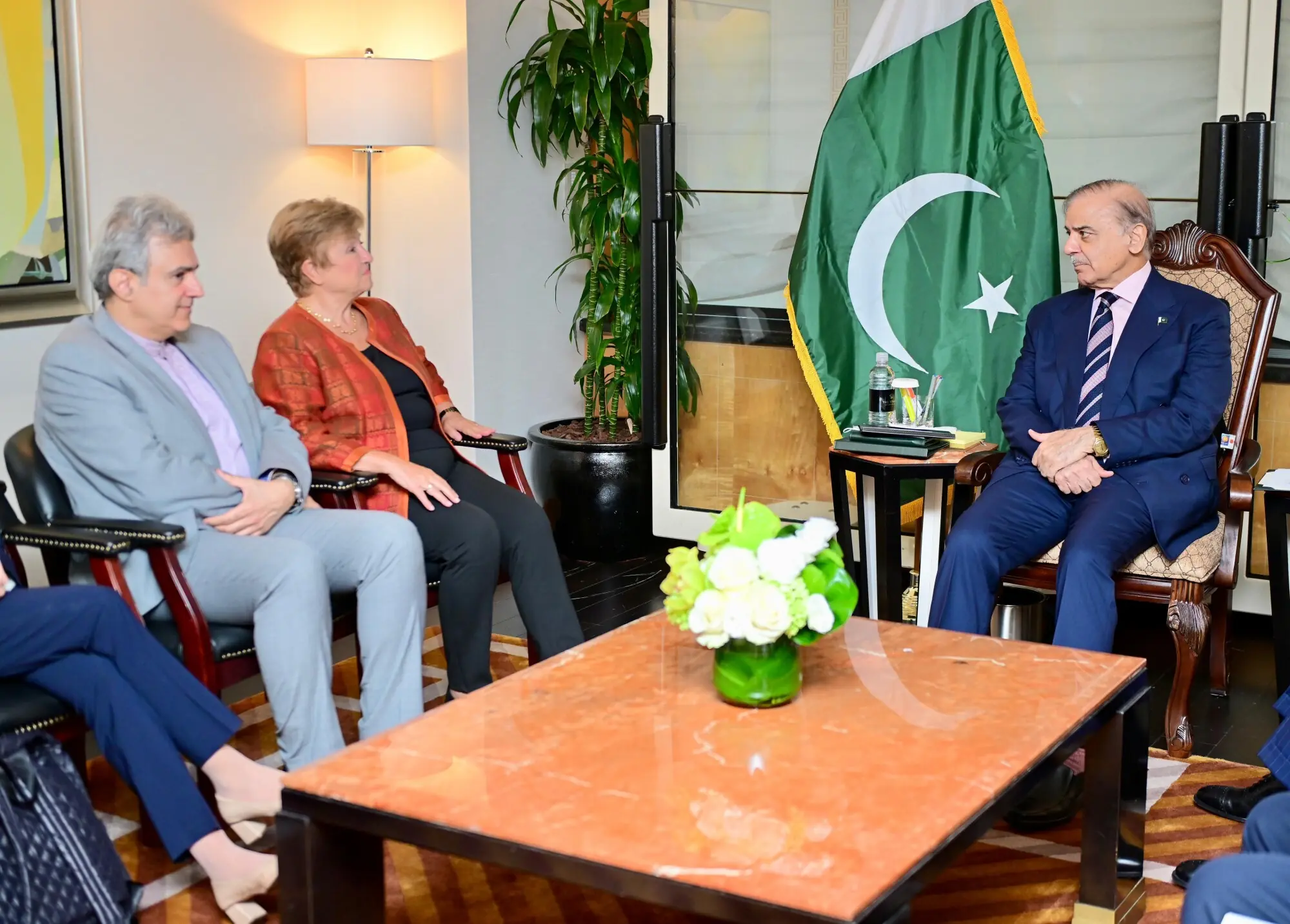 PM Shehbaz Calls on IMF to Consider Flood Damage in Review
