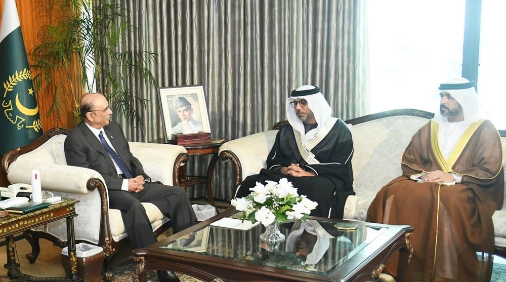 President Zardari Urges Emirati Businesses to Invest in PSX