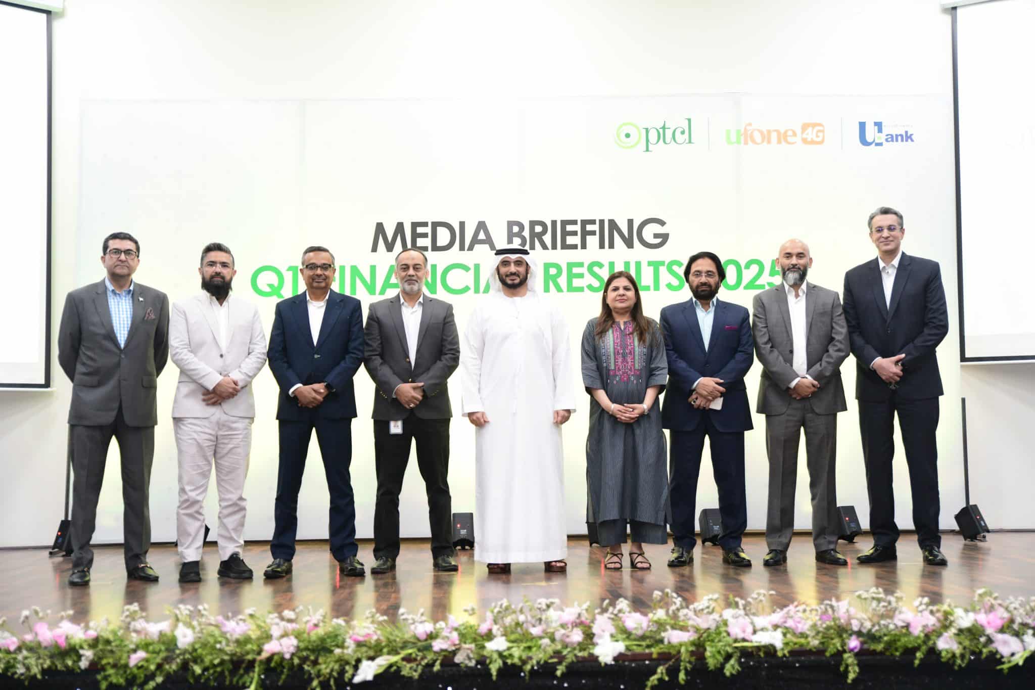 PTCL Group Continues to Report Double Digit Revenue Growth in Q1 2025