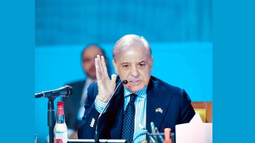 PM Shehbaz Calls for Strengthening Climate Financing, Technology Sharing 