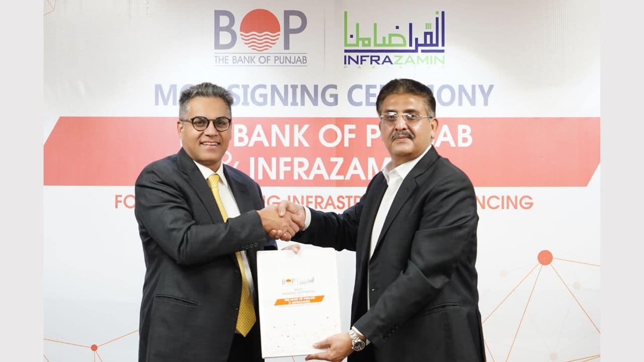 The Bank of Punjab and InfraZamin Pakistan Sign MoU to Expand Agricultural Warehousing Finance Capacity