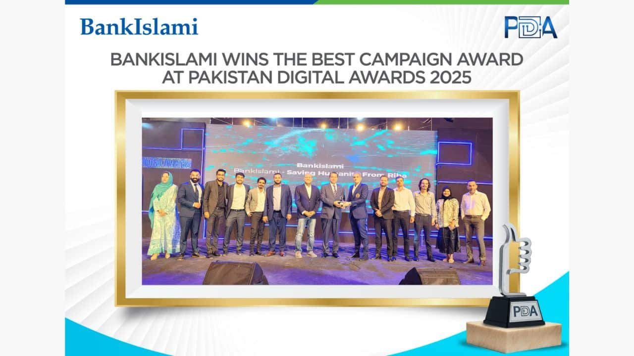BankIslami Won the Best Campaign Award at the Pakistan Digital Award 2025