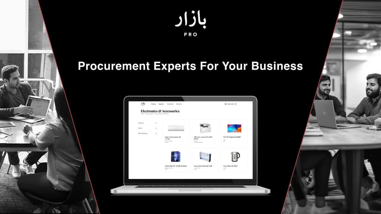 Bazaar launches Bazaar Pro: Procurement Experts for Businesses Across Pakistan