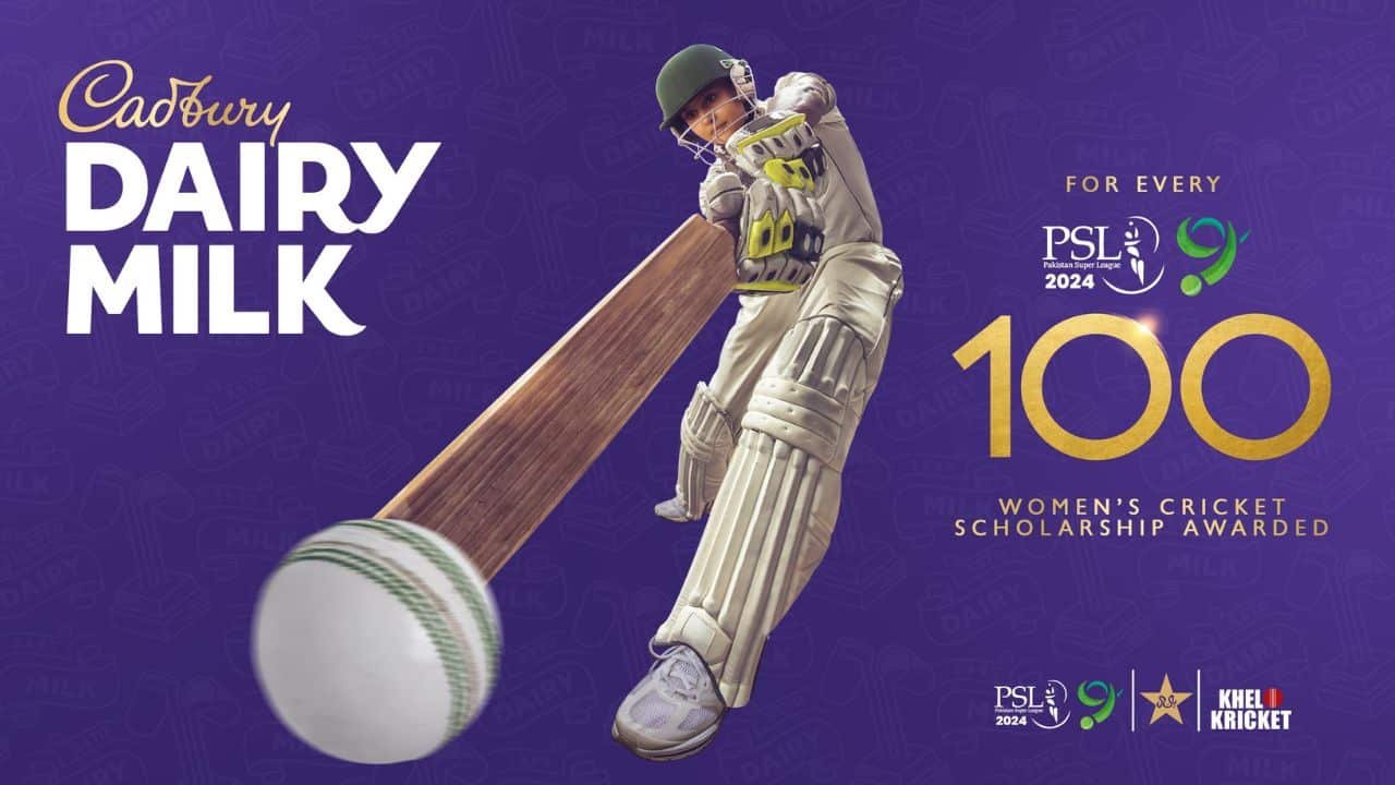 Cadbury Dairy Milk Scales Its Cricket Scholarship Program for Young Girls in Pakistan During PSL