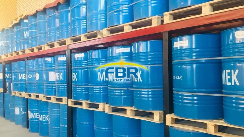 FBR Revises Customs Values on Import of Methyl Acetate