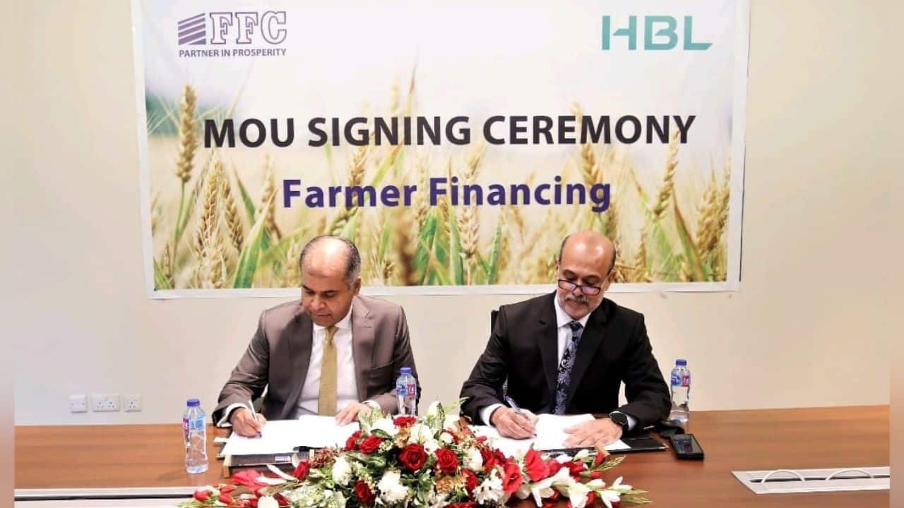 FFC Signs MoU with HBL to Boost Farmer Financing