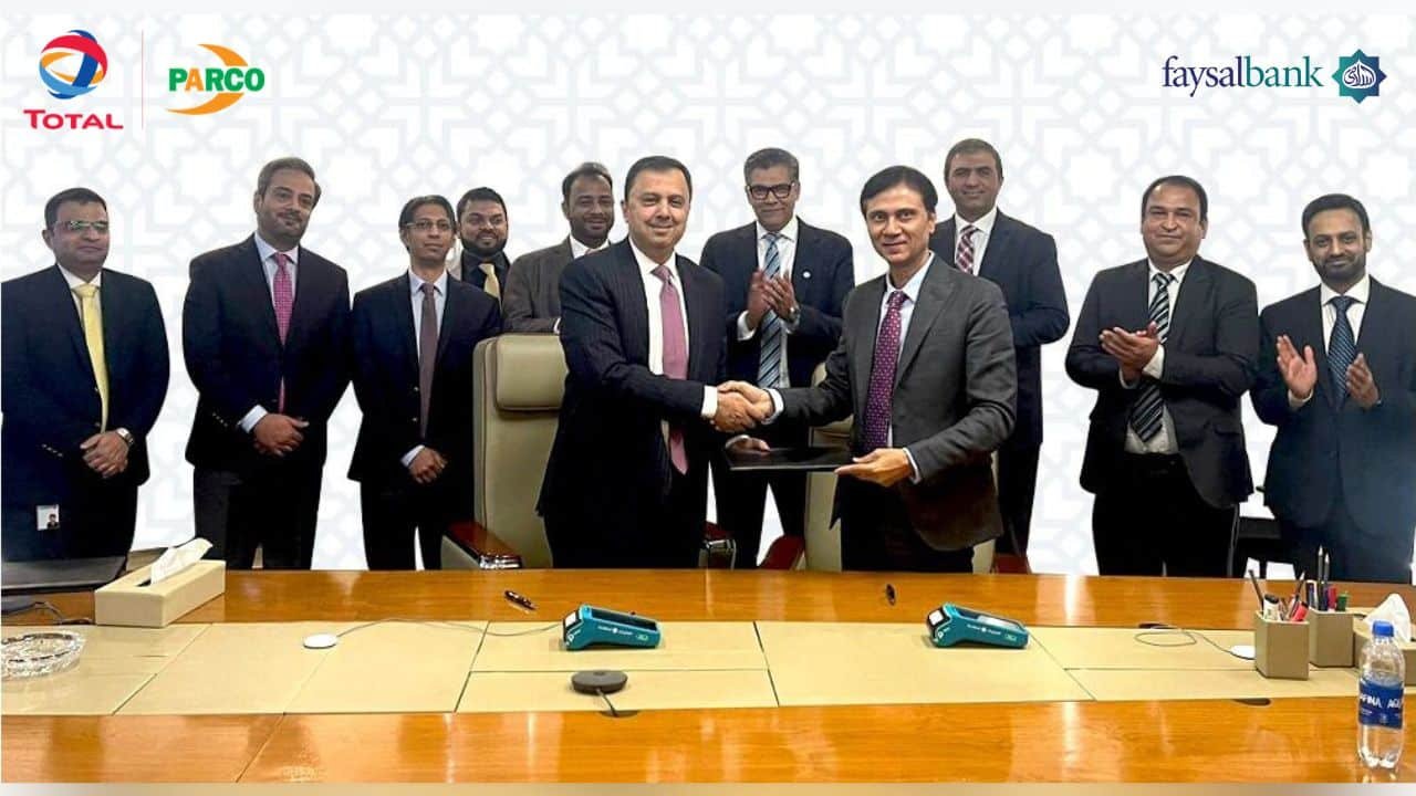 Faysal Bank and Total Parco Sign Agreement for Digital Payments Acceptance