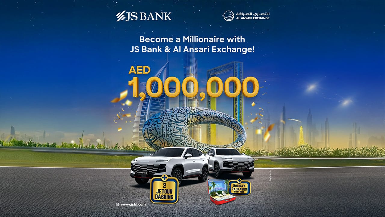 JS Bank and Al Ansari Exchange Launch Millionaire Campaign for Overseas