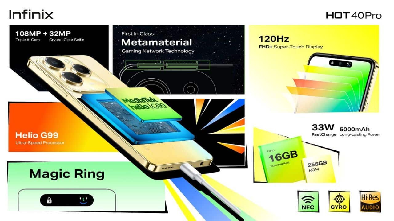 Infinix HOT 40 Series: Redefining Mobile Gaming – Features You Can’t Ignore