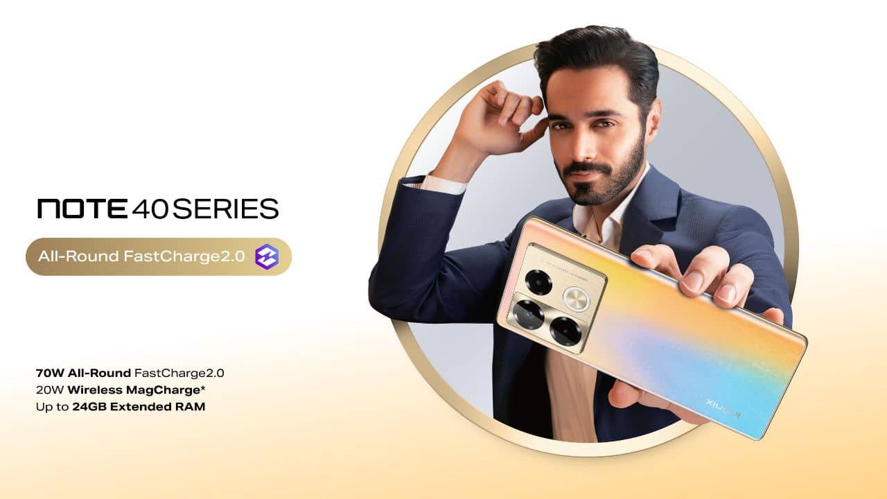 Infinix Unveils a Vibrant New Chapter with Wahaj Ali: The Face of Infinix NOTE 40 Series