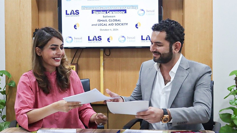 Ismail Global and Legal Aid Society Join Hands to Combat Gender-Based Violence