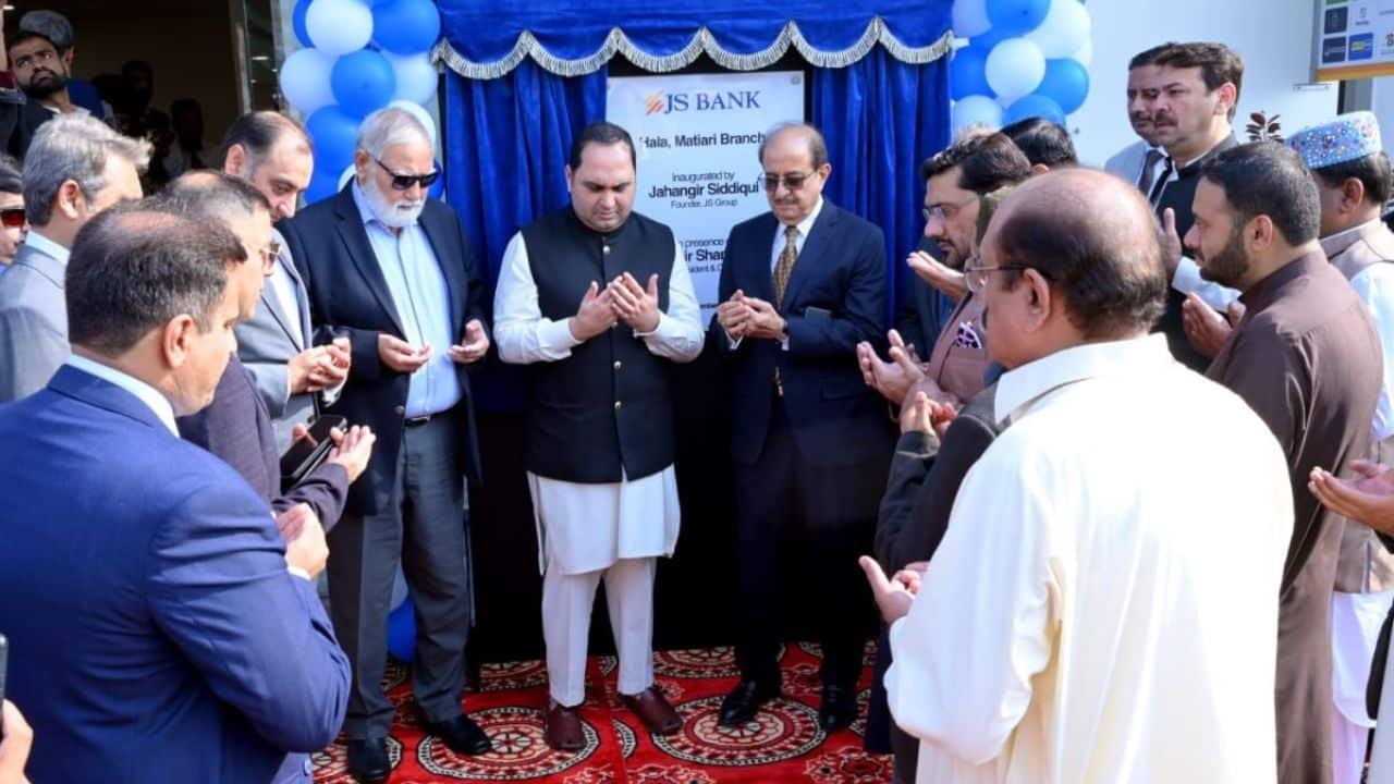 JS Bank Inaugurates New Branch at Hala, Matiari