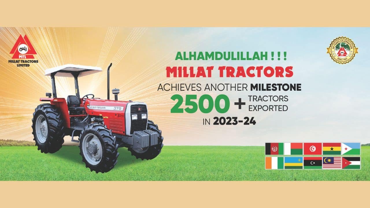 Millat Tractors Expands Global Reach with Record Exports