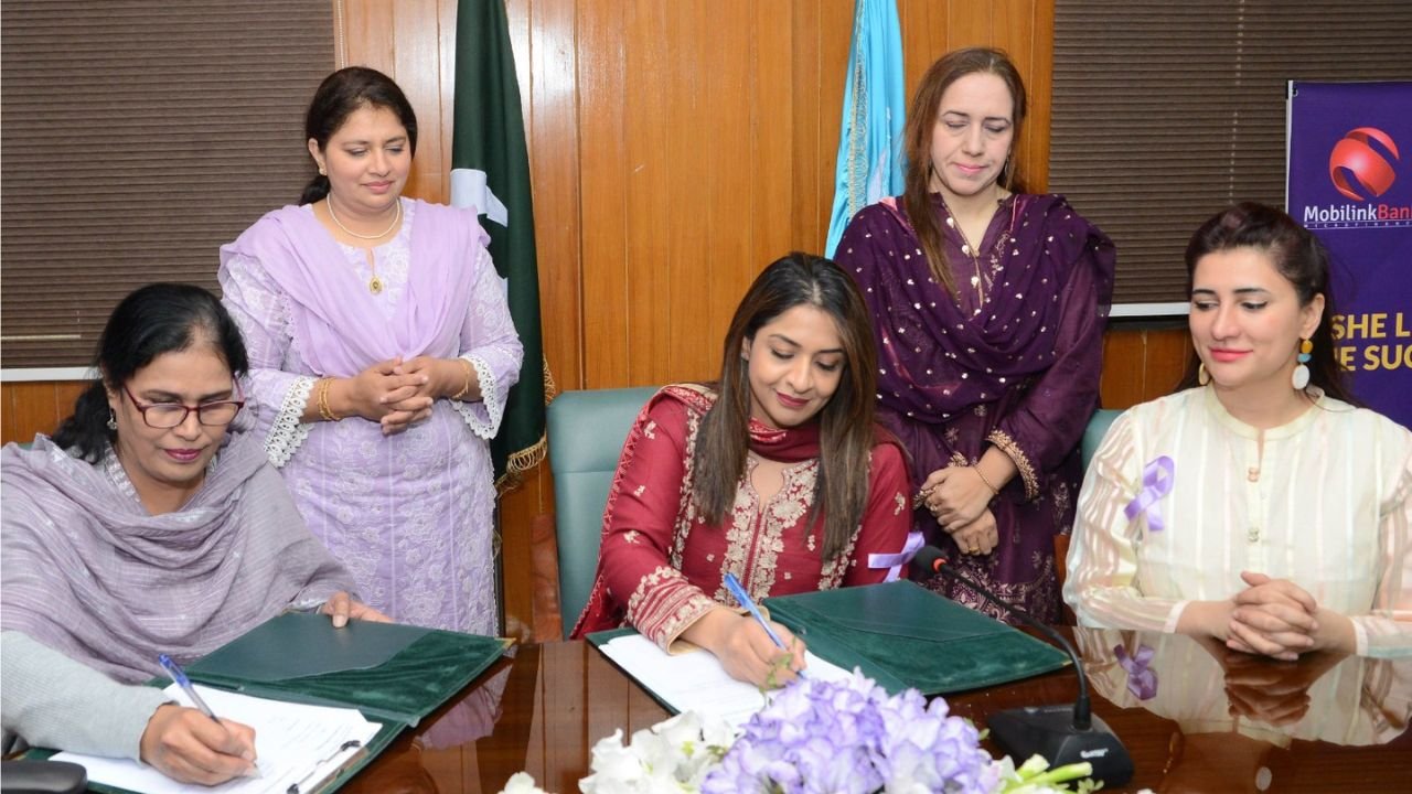 Mobilink Bank Launches “Center of Excellence for Women” at Arid University