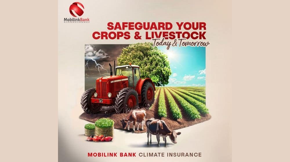 Mobilink Bank Introduces Climate Insurance to Protect Agri-Borrowers from Climate Risks