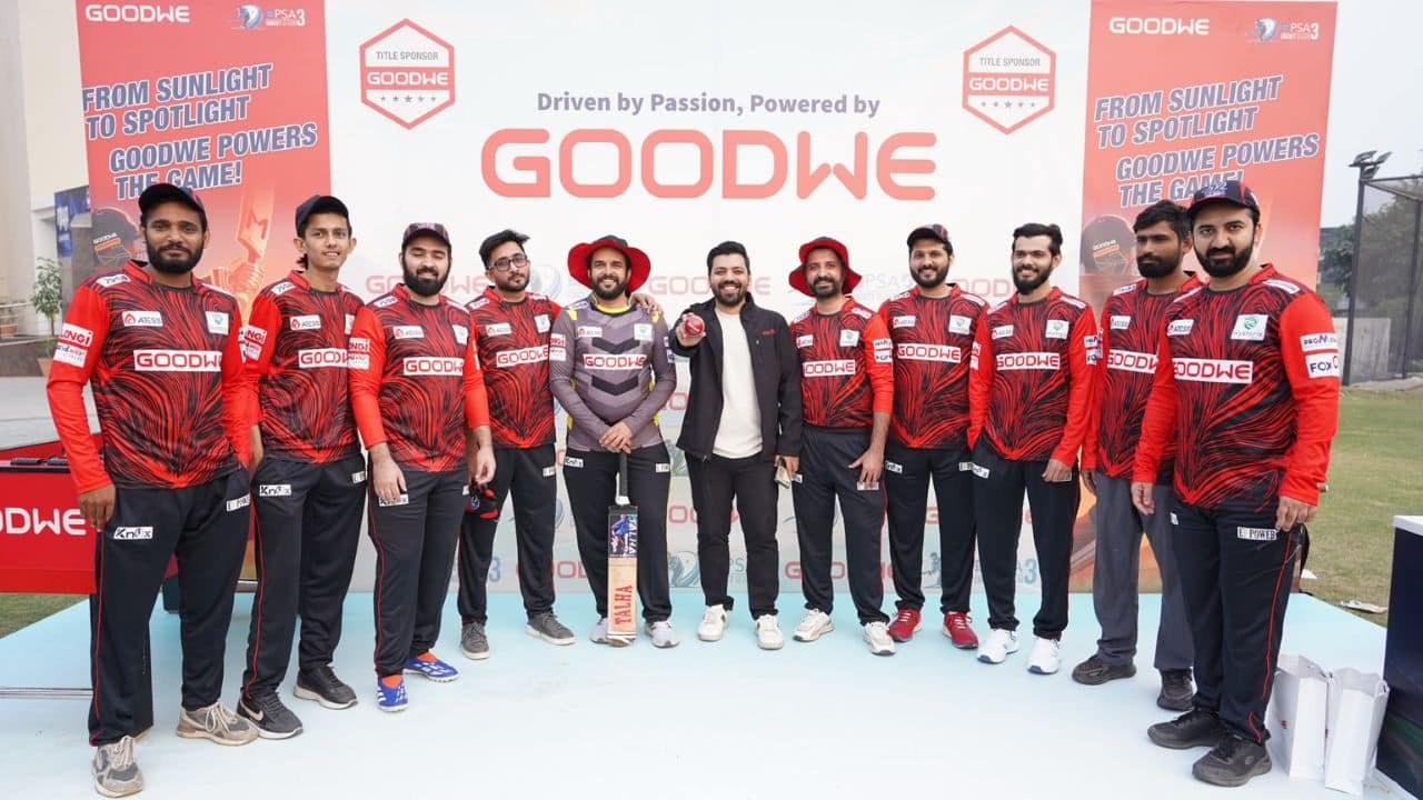 GoodWe Successfully Takes on Title Sponsorship of PSA Cricket Tournament – Season 3