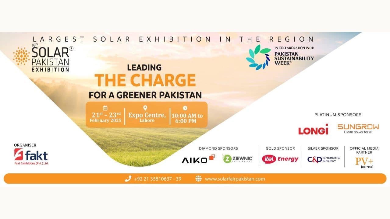 18th Solar Pakistan: The Largest Solar Exhibition in the Region