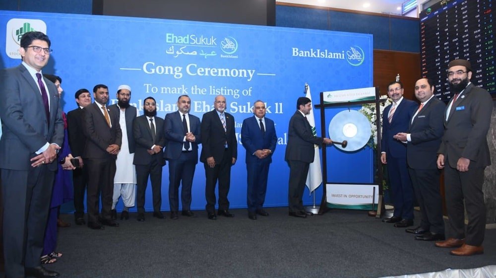 PSX Marks Listing of BankIslami Pakistan’s Ehad Sukuk II with Gong Ceremony