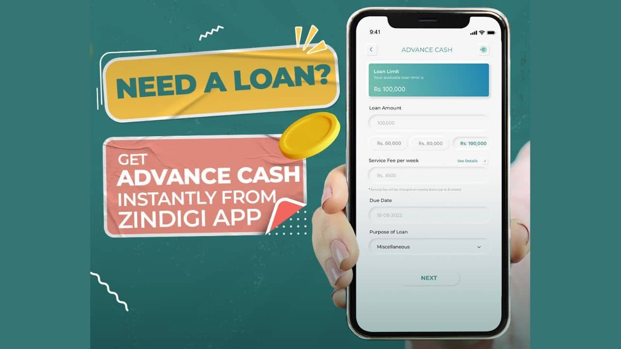 Zindigi Introduces the First-Ever AI-Driven Instant Micro Loan, Offering Upto PKR 100,000