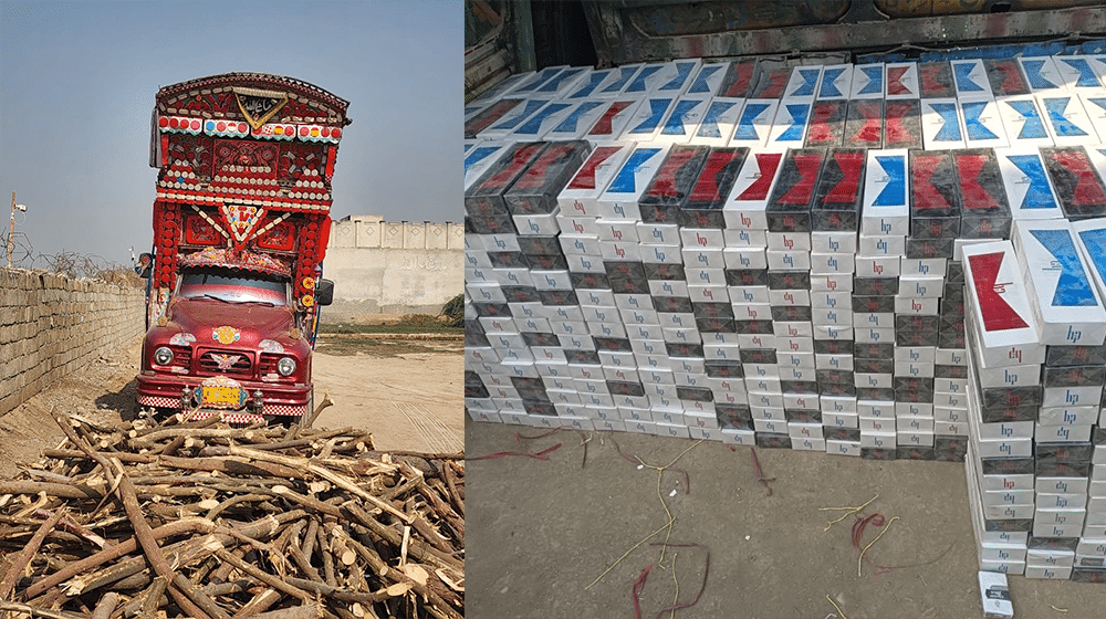 Customs Seizes Smuggled Cigarettes, Nuts, Clothes Worth More Than Rs. 51 Million