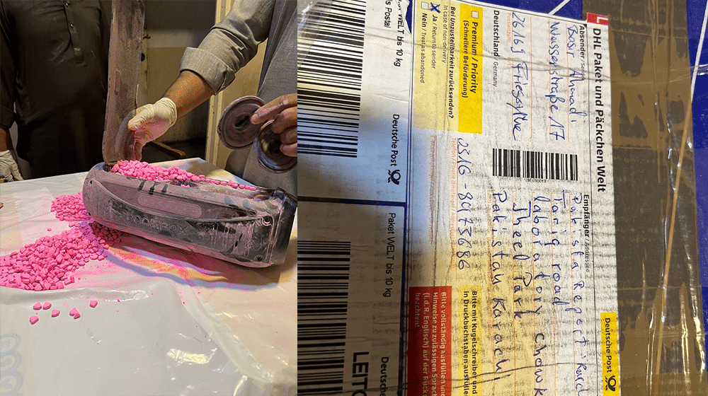 Customs Seizes Parcel Containing Ecstasy Tablets Worth Rs. 320 Million
