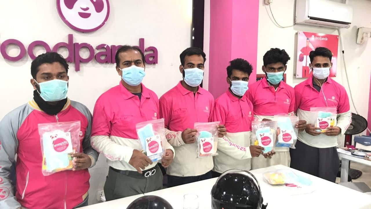 foodpanda Distribute Safety Kits Among Delivery Riders