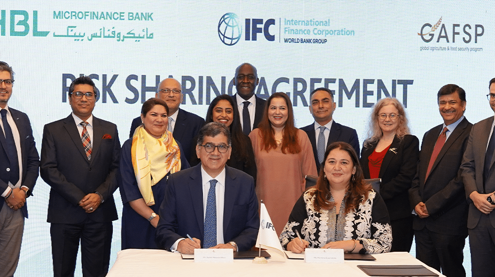 HBL Microfinance Bank and IFC Sign $80 Million Risk Sharing Agreement