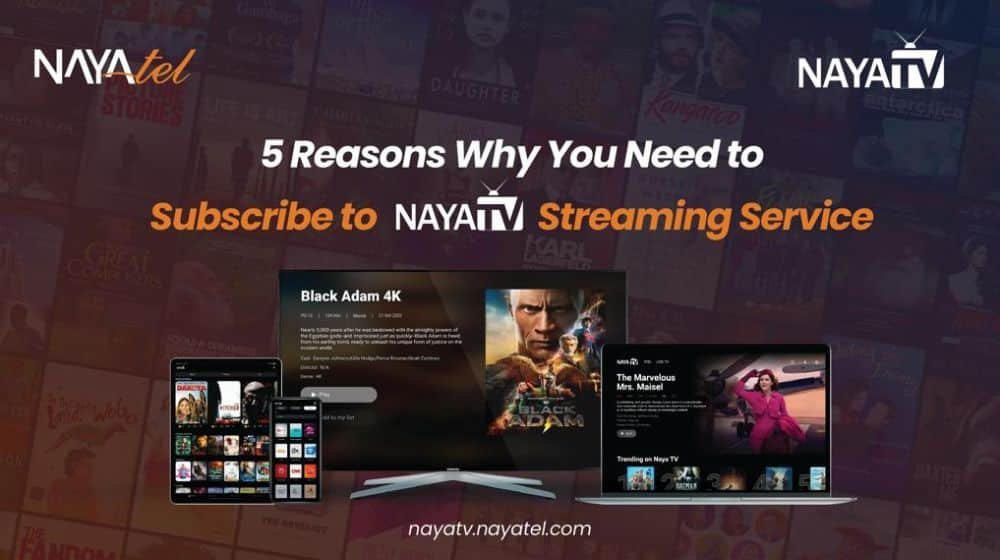 5 Reasons Why You Should Get NAYA TV