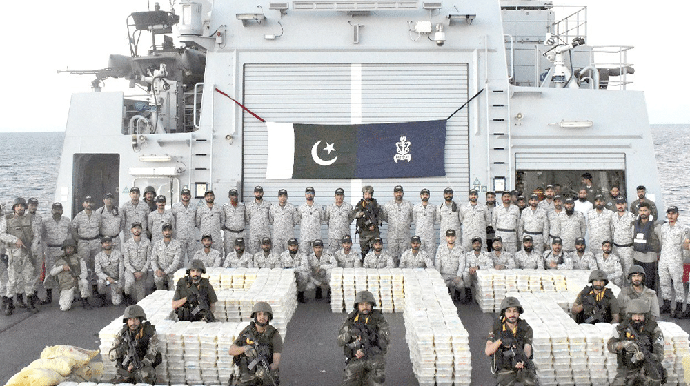 Pakistan Navy Busts $130 Million Meth Shipment in Arabian Sea