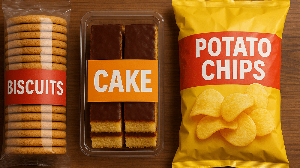 Govt Eyes Rs. 150 Billion More Taxes on Biscuits, Cakes, Chips in FY26 Budget