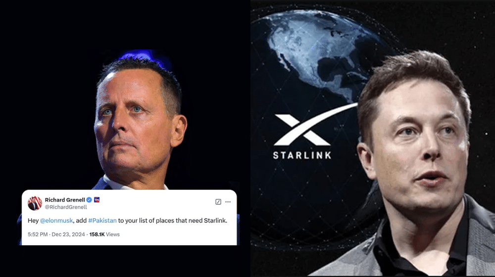 Donald Trump’s Envoy for Special Missions Asks Elon Musk to Bring Starlink to Pakistan