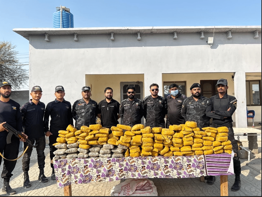 Customs Seizes Hashish Worth Rs. 552 Million in Hub District
